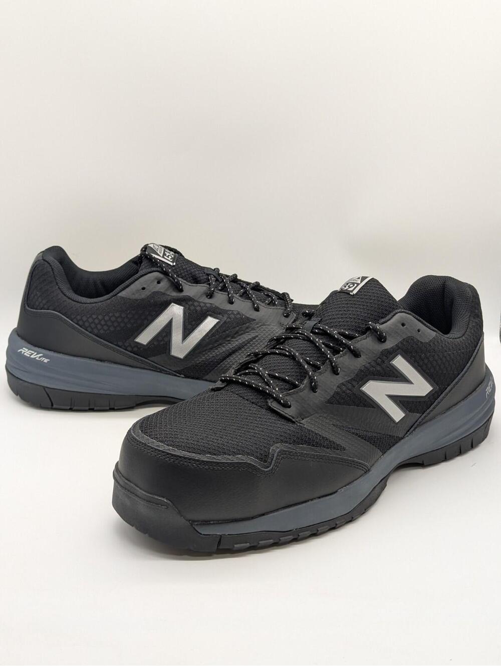 New Balance 589 Industrial Men’s Size 18 2E Black Composite Toe Work Shoes NEW